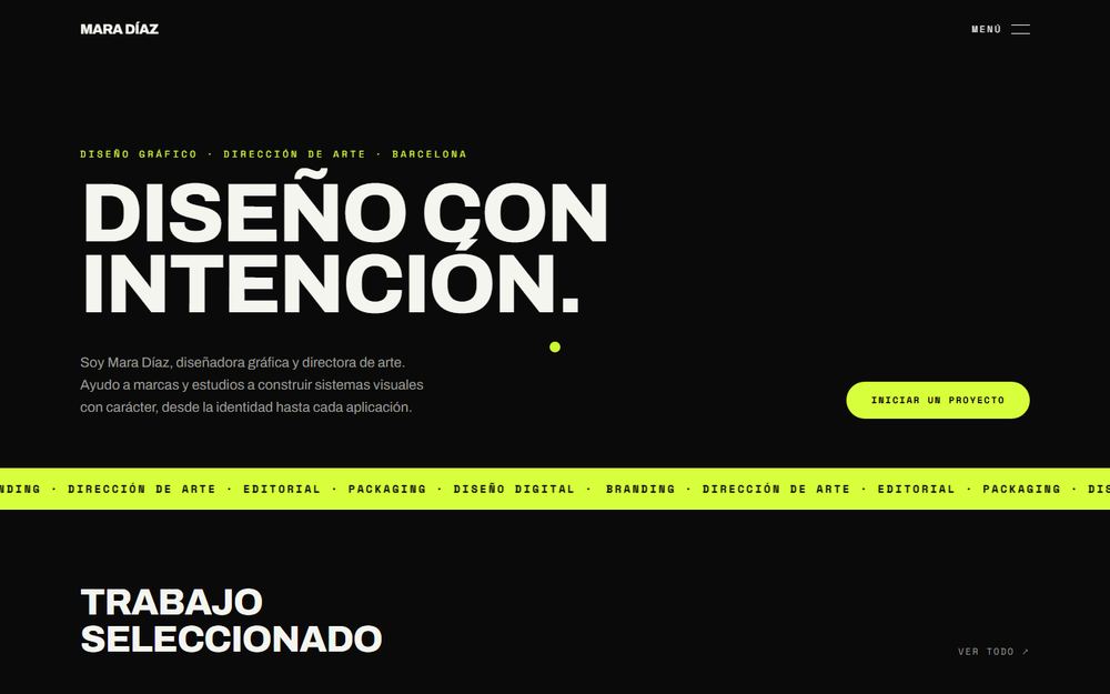 Mara Díaz — Portfolio profesional